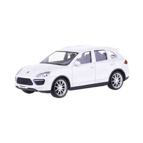 1:43 Машина металлическая RMZ City Porsche Cayenne Turbo, цвет белый Uni-Fortune Toys 444012-WH арт. 103291020