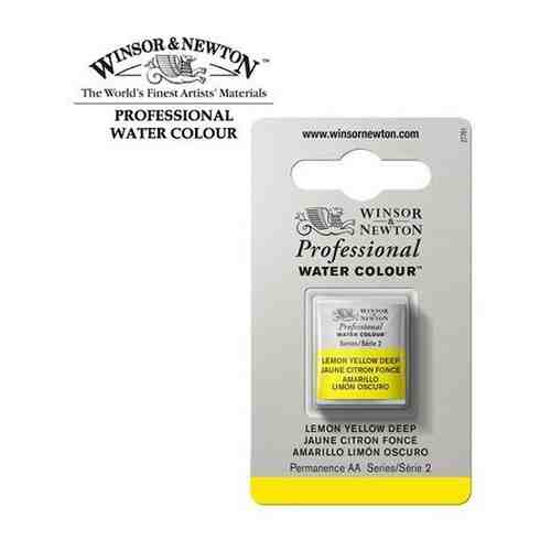 Акварель Winsor&Newton Акварель Winsor&Newton PROFESSIONAL мал. кювета, лимоный желтый густой арт. 101456804440