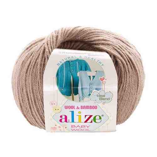 Alize Пряжа Alize Baby Wool (40% шерсть, 20% бамбук, 40 % акрил) 50 гр, 175 м, 19 лазурная вода арт. 101632947735