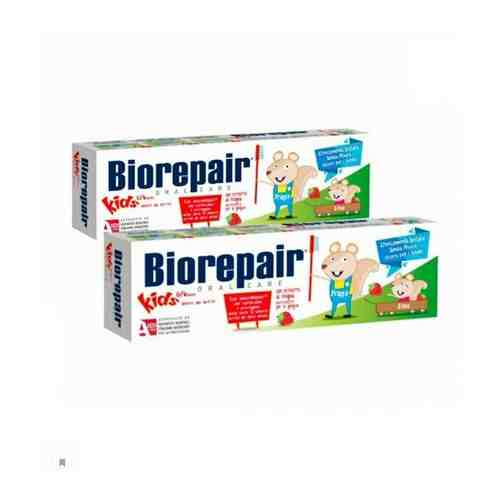 Biorepair Kids набор из двух Зубных паст с экстрактом земляники, 2 шт по 50 мл арт. 100946183878