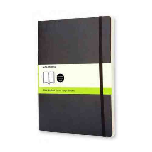 Блокнот Moleskine CLASSIC SOFT QP623 XLarge 190х250мм 192стр. нелинованный мягкая обложка черный арт. 1497296913