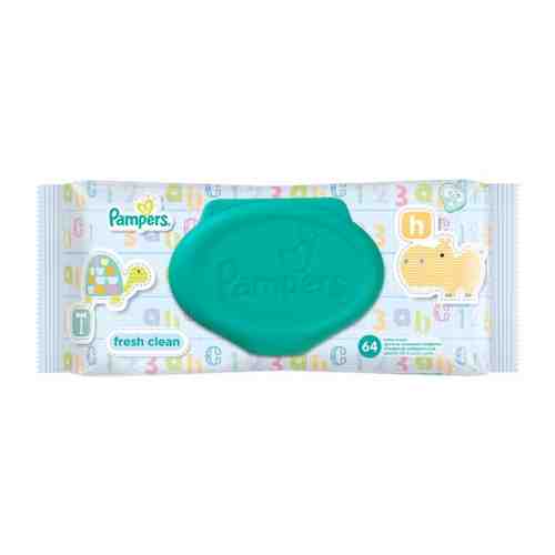 Детские влажные салфетки Pampers Fresh Clean 208 шт. арт. 100718124754