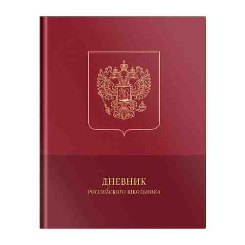 Дневник 1-11 кл. 40л. (твердый) ArtSpace Российского школьника, ляссе, матовая ламинация, тиснение фольгой арт. 875947820