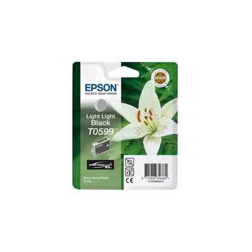 Epson Картридж Epson T0599 Light Light Black Черный C13T05994010 арт. 1448958849