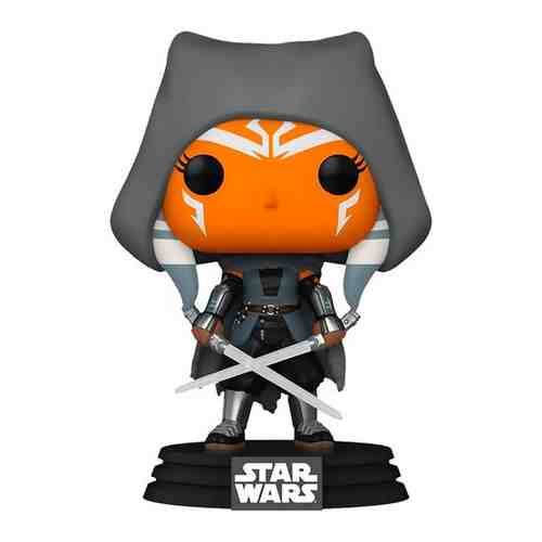 Фигурка Funko POP! Bobble Star Wars Mandalorian Ahsoka (hooded) (Exc) 58285 арт. 1441210419