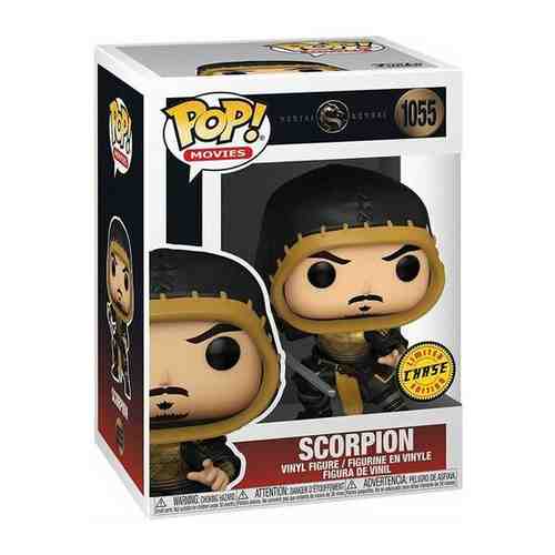 Фигурка Funko POP! Mortal Kombat - Скорпион Эксклюзив (Scorpion Movie CHASE) арт. 101517944179