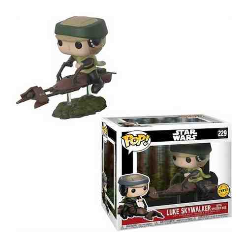 Фигурка Funko POP! Star Wars: Princess Leia with Speeder Bike арт. 422182017