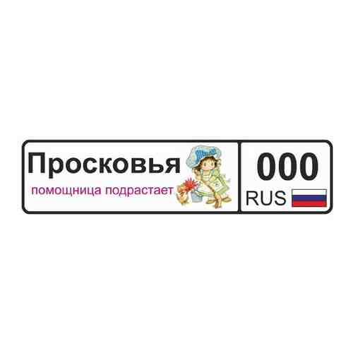 GOODbrelok Номер на коляску Просковья арт. 100949352337