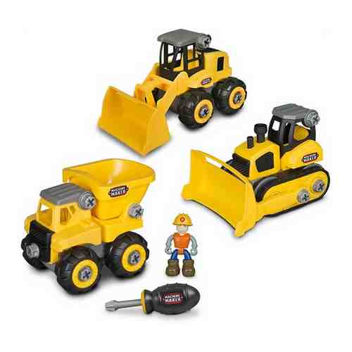 Игровой набор NIKKO 40031 Junior Builder 3в1 арт. 1664445646