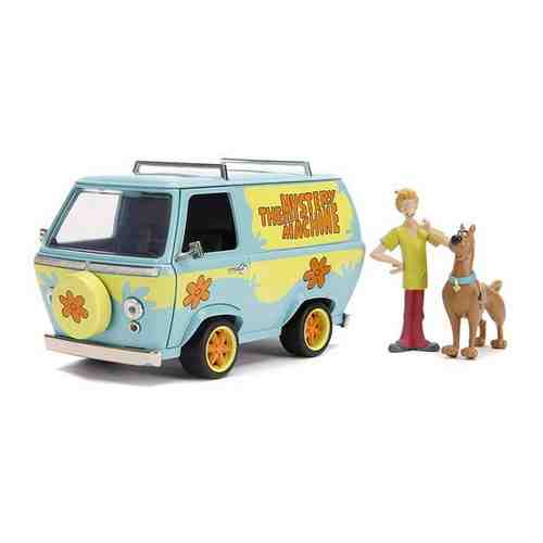 Игровой набор Скуби Ду и Загадочная Машина (Scooby-Doo Mystery Machine Die-cast Car with Shaggy and Scooby Figures) арт. 101526371612