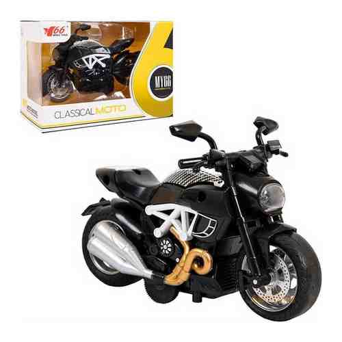 Игрушка инерционная модель мотоцикла PAZZLE 1:14 CLASSICAL MOTO арт. 101459882577