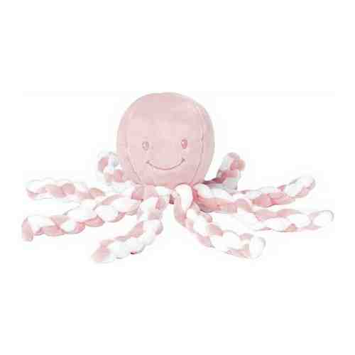 Игрушка мягкая Nattou Soft toy (Наттоу) Lapidou Octopus Осьминог light pink-white 878753 арт. 101343118631