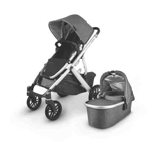 Коляска 2 в 1 UPPAbaby Vista V2 (аппабеби Виста) GREGORY голубой меланж 0320-VIS-EU-GRG арт. 101291199614