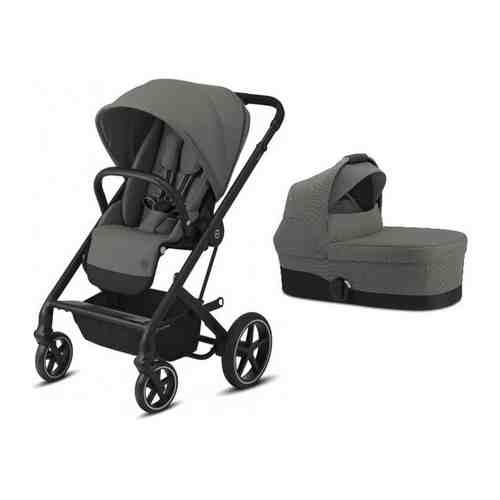 Коляска 2в1 Cybex Balios S Lux BLK Deep Black (с дождевиком) арт. 663563557