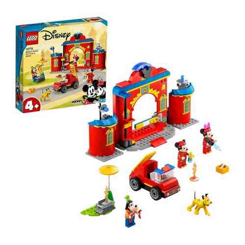 Конструктор LEGO Mickey and Friends Пожарная часть и машина Микки и его друзей 10776-L арт. 1485365053