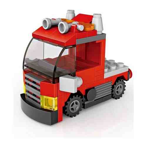 Конструктор LOZ mini Грузовик-тягач Игрушка в яице 82 детали NO. 4009-3 Tractor truck Toy in egg Series арт. 898134398