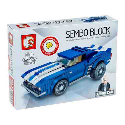 Конструктор Sembo 607009 Chevrolet Camaro RS-Z28, из серии Машины, Спид чемпионс арт. 101453877152