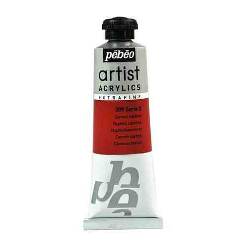 Краска акриловая Pebeo Artist Acrylics extra fine, №3, 37 мл, кармин нафтоловый арт. 100845823380