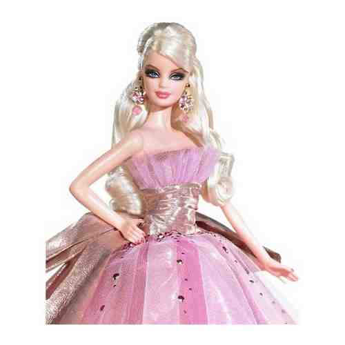 Кукла Barbie 2009 Holiday (Барби Праздничная в розовом платье) арт. 251219001