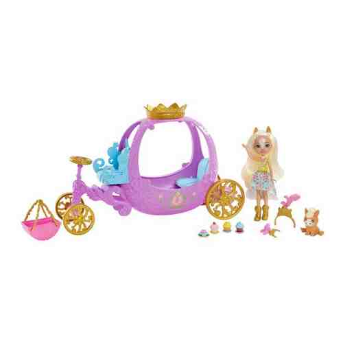 Кукла Mattel Enchantimals Королевская карета GYJ16 арт. 941714716