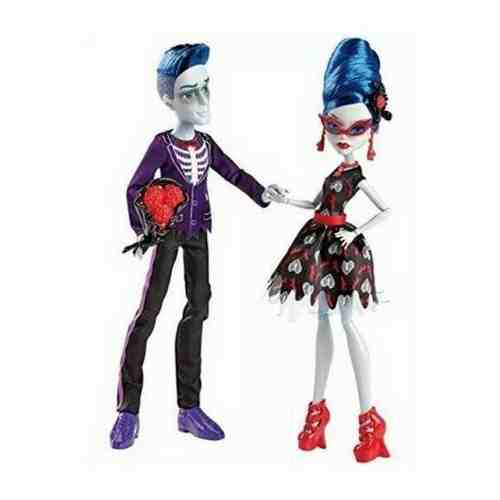 Куклы и пупсы: Куклы Monster High Гулия Йелпс (Ghoulia Yelps) и Слоу Мо (Slo Mo) Любовь не умирает - Love's Not Dead, Mattel арт. 1755256070