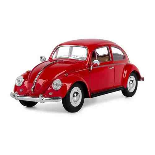 Легковой автомобиль Serinity Toys Volkswagen Classical Beetle 1967 (7002DKT) 1:24, 16 см, черный арт. 101321726735