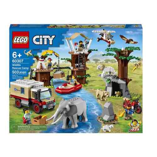 Lego Конструктор LEGO City 60307 Лагерь спасения дикой природы арт. 963719297