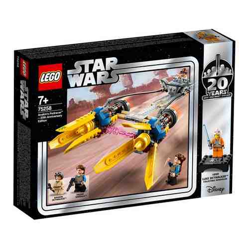 LEGO Star Wars TM Конструктор Гоночный под Энакина выпуск к 20-летнему юбилею, 75258 арт. 430021675