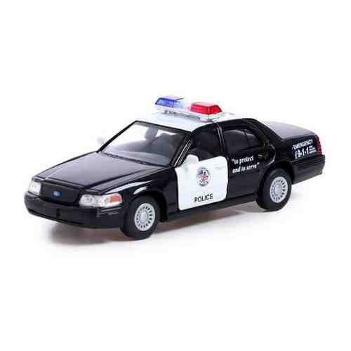 Машина металлическая Ford Crown Victoria Police, 1:42, открываются двери, инерция арт. 101769842048