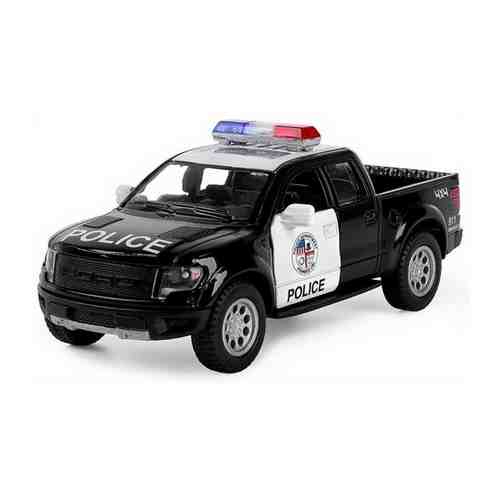 Металлическая машинка Kinsmart 1:46 2013 Ford F-150 SVT Raptor SuperCrew (Police) KT5365DP инерционная арт. 101441417865