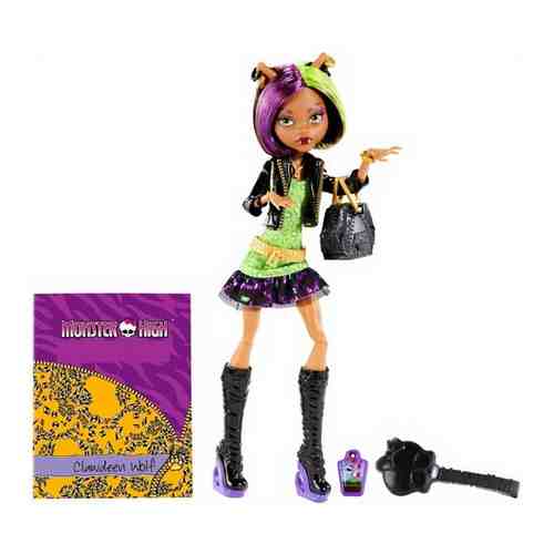 Monster High Mattel Кукла Клодин Вульф из серии Новый Скарместр, Монстр Хай арт. 1818972598