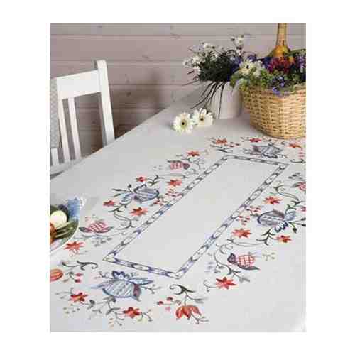 Набор для вышивания Anchor: скатерть Folklore Tablecloth 140*240см, MEZ, 9240000-07132 арт. 101318639326