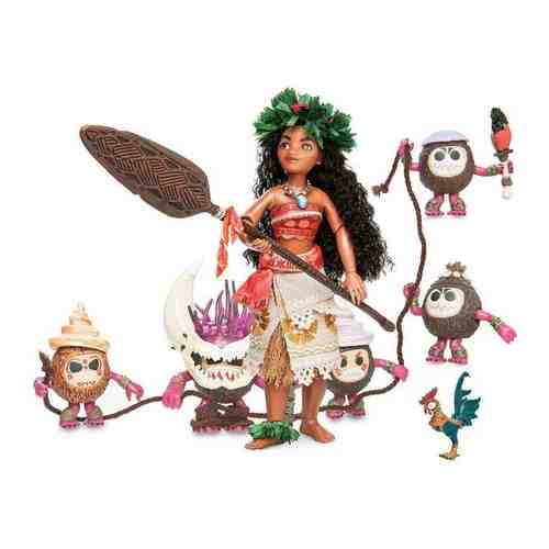 Набор кукол Disney Moana and Hei Hei Doll Set - Disney Designer Fairytale Collection - Limited Edition (Дисней Моана и Хэй Хэй Лимитированная серия) арт. 1402221768