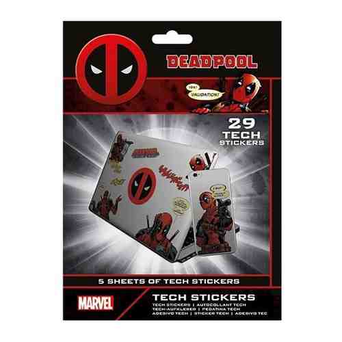 Набор наклеек Deadpool: Merc With A Mouth арт. 101079671759