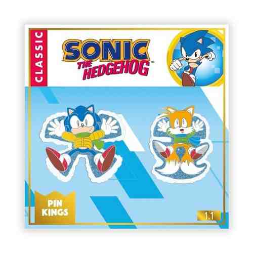 Набор значков Sonic The Hedgehog Classic 1.1 Pin Kings 2-Pack арт. 101291161978