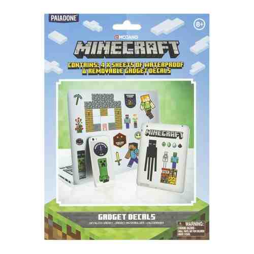 Наклейки Paladone Minecraft Gadget Decals арт. 1699610280