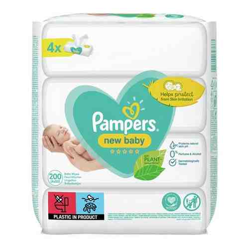 Pampers New Baby Влажные Салфетки 1 Упаковка 50 Салфеток арт. 101623373575