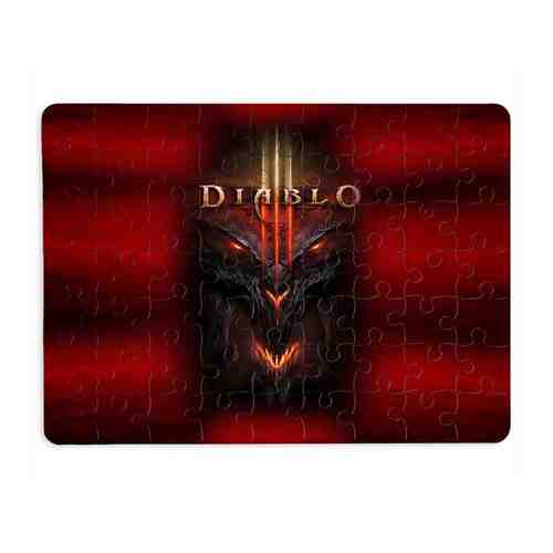 Пазлы CoolPodarok Diablo 13х18см 63 эл. магнитный арт. 101462984300