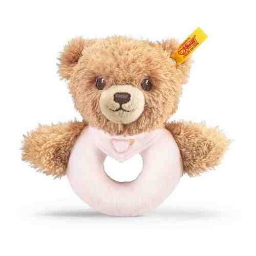 Погремушка Steiff Sleep Well Bear Grip Toy pink (Штайф Мишка Крепкий сон розовый 12 см) арт. 1402709719