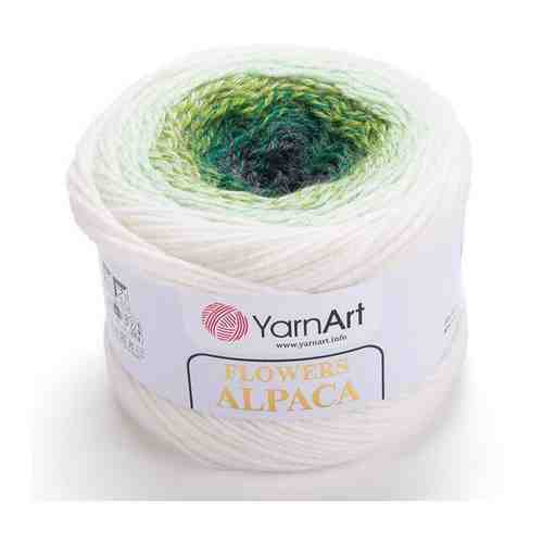 Пряжа YarnArt Flowers Alpaca - 419 принт арт. 1455940336