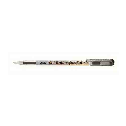 Ручка гелевая по ткани Pentel Gel Roller for Fabric 1.0мм черный BN15-A арт. 101404453954