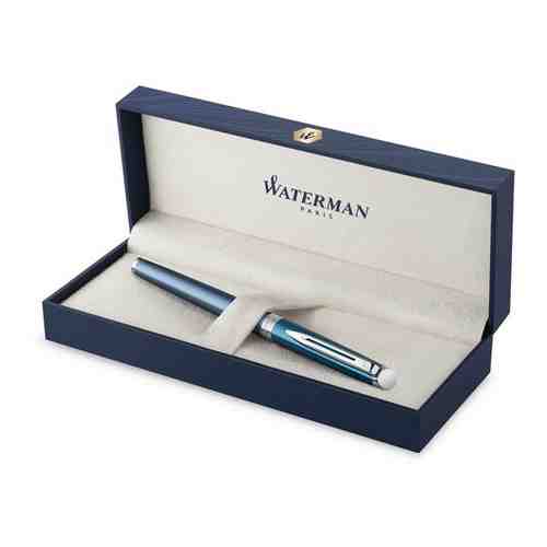 Ручка роллер Waterman Hemisphere (2118239) Sea Blue F черн. черн. подар.кор. арт. 1395434028