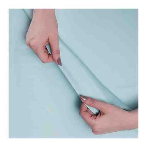 Шелк Армани мятный без рисунка (12-26) арт. 101611896107