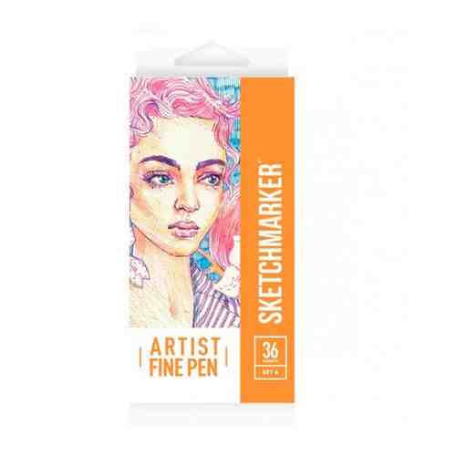 Sketchmarker Набор капиллярных ручек Sketchmarker Artist fine pen Set A 36цв арт. 101393342142