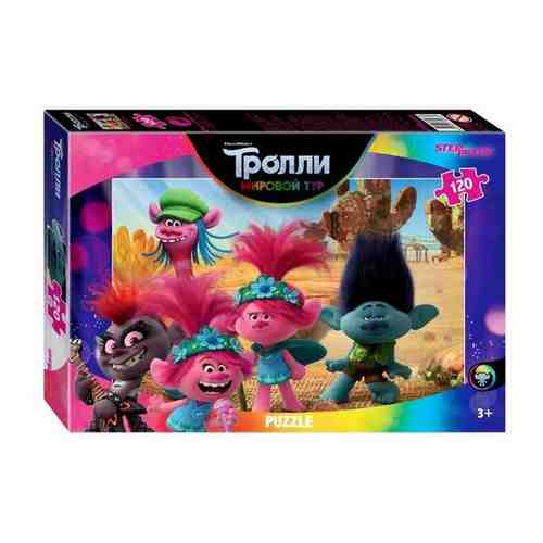 Степ Пазл Пазл Trolls-2, 120 элементов, микс арт. 101477502889