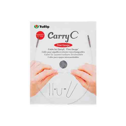 Тросик для съемных спиц CarryC Fine Gauge, длина 40см, пластик, Tulip, CTMM-70 арт. 101246806276